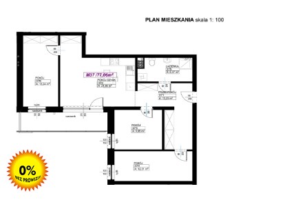 mieszkanie na sprzedaż - Piotrków Trybunalski